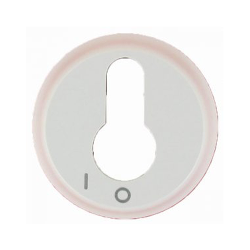 Накладка выключателья с ключом 2-х позиционного Legrand Celiane цвет «белый» 68009