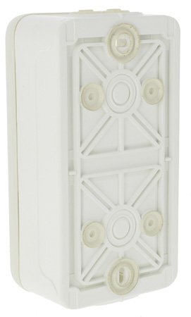 Коробка 2-ная накладная, вертикальная Legrand Plexo 69691, цвет «белый»