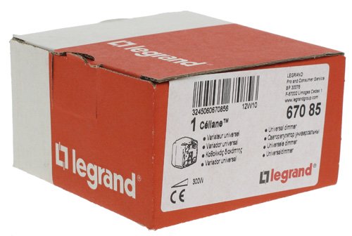 Механизм диммера с нейтралью 300Вт Legrand Celiane 67085 «Led»