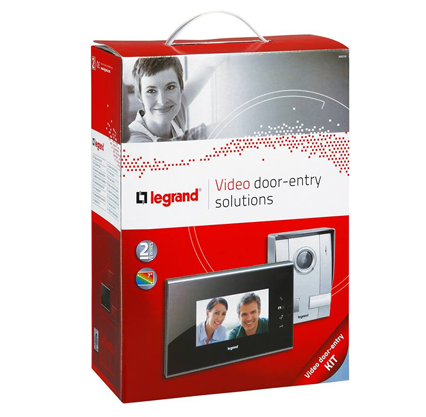 Видеодомофон с цветным дисплеем 7'' Legrand 369200 белая панель (комплект)
